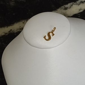 18 karat gold S emblem